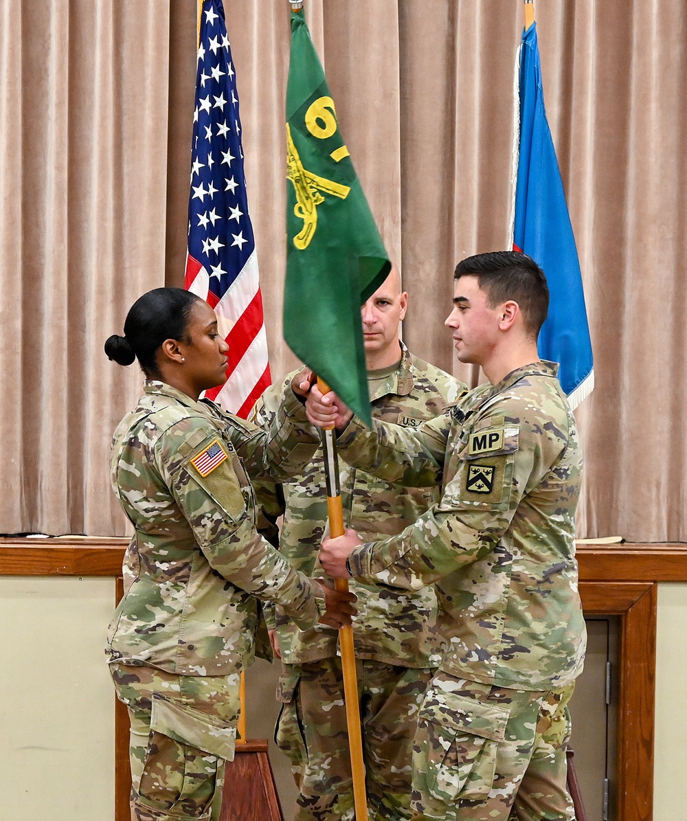 Fort Leavenworth K-9 unit welcome new senior-enlisted leader