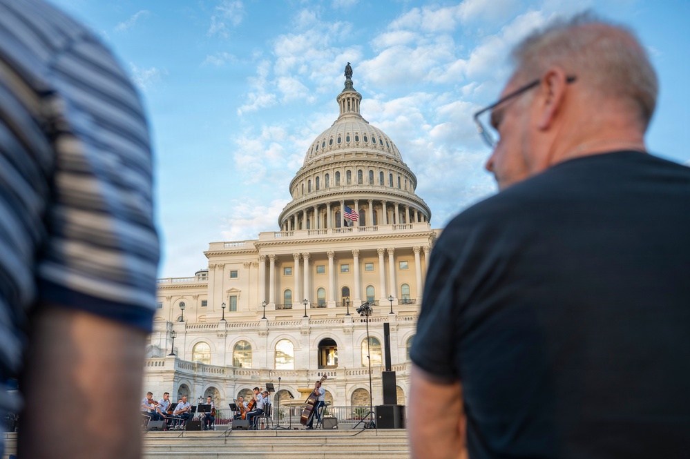 U.S. Air Force Band performs at U.S. Capitol
