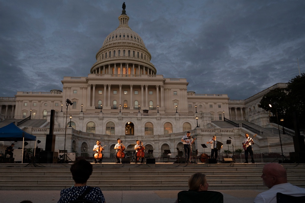 U.S. Air Force Band performs at U.S. Capitol