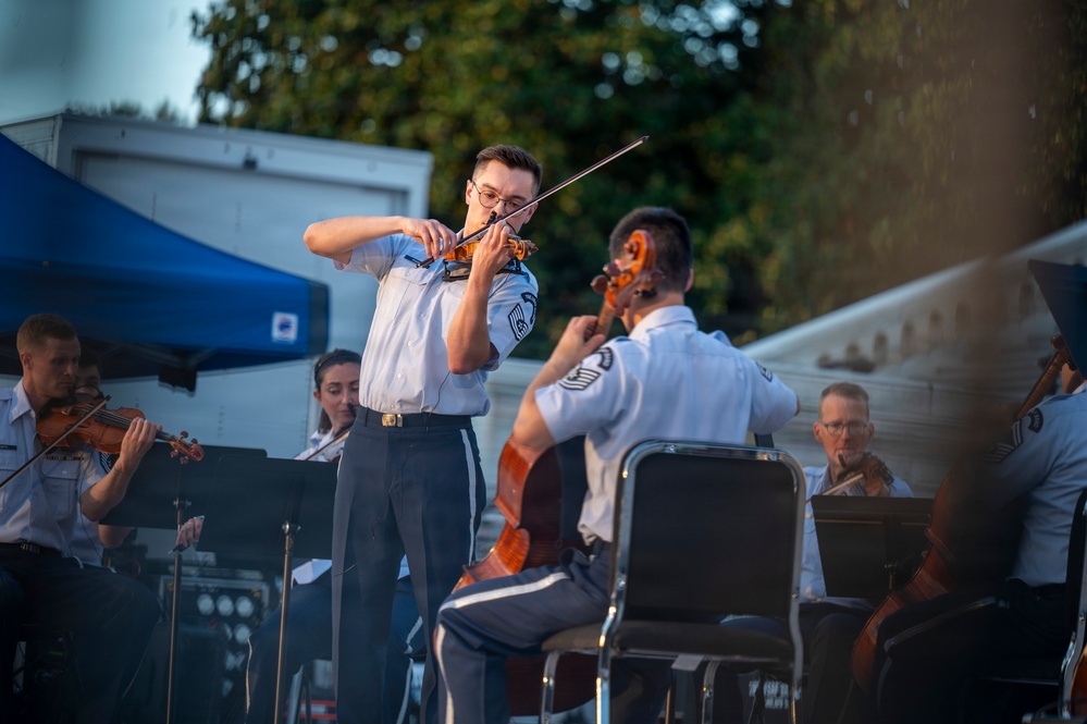 U.S. Air Force Band performs at U.S. Capitol