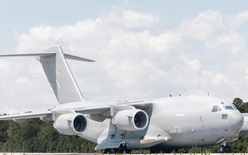 C-17 Globemaster III Lands on Camp Davis South Airfield