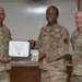 Airmen volunteer presented with Military Outstanding Volunteer Service Medal