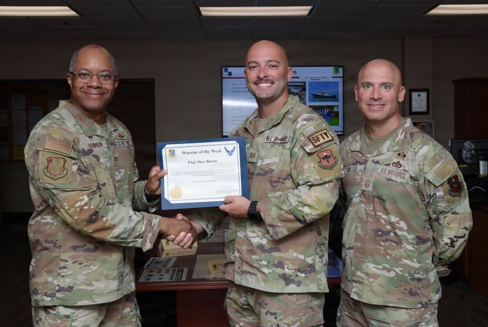 Warrior of the Week: Tech Sgt. Shey Burns