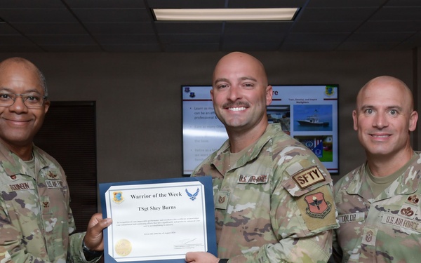 Warrior of the Week: Tech Sgt. Shey Burns