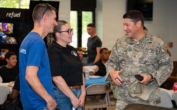 First Sergeants host monthly dorm dinner at JBA