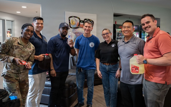 First Sergeants host monthly dorm dinner at JBA