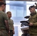 U.S. Marines with 1st LAR participate in tire change event during the Coral-Balmoral Cup