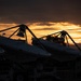 Sunrise Over Space Force Electromagnetic Warfare Complex