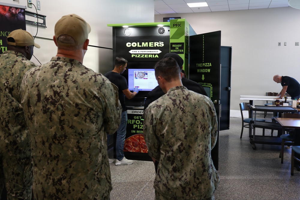 Colmer Dining Facility Installs Pizza Kiosk