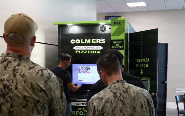 Colmer Dining Facility Installs Pizza Kiosk