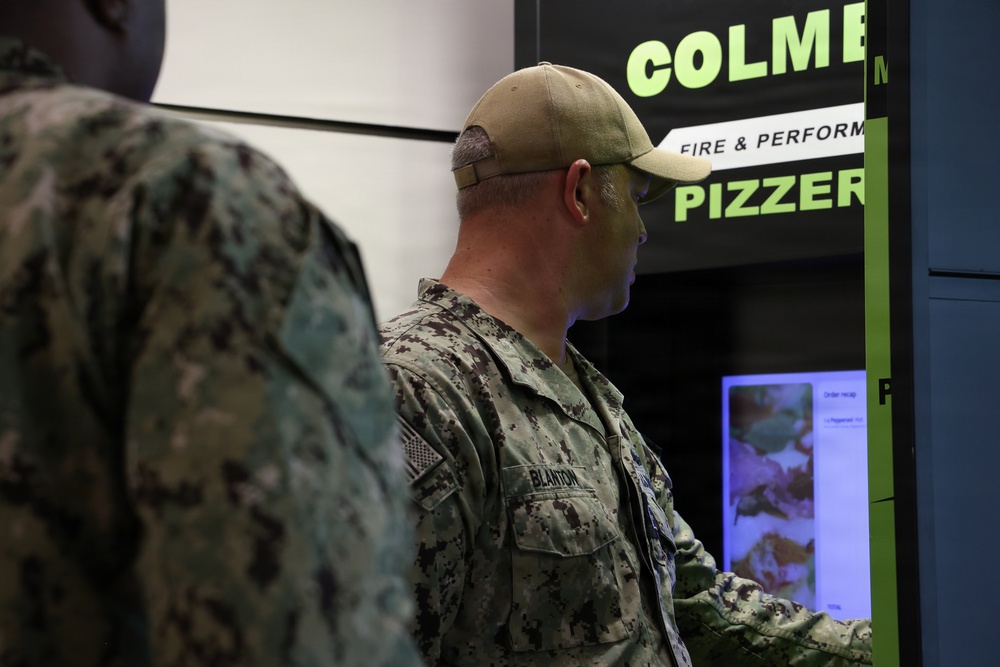 Colmer Dining Facility Installs Pizza Kiosk