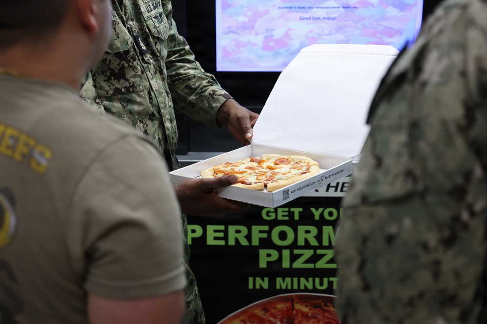 Colmer Dining Facility Installs Pizza Kiosk