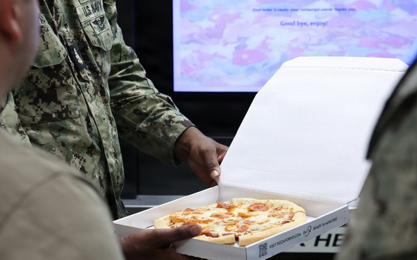 Colmer Dining Facility Installs Pizza Kiosk