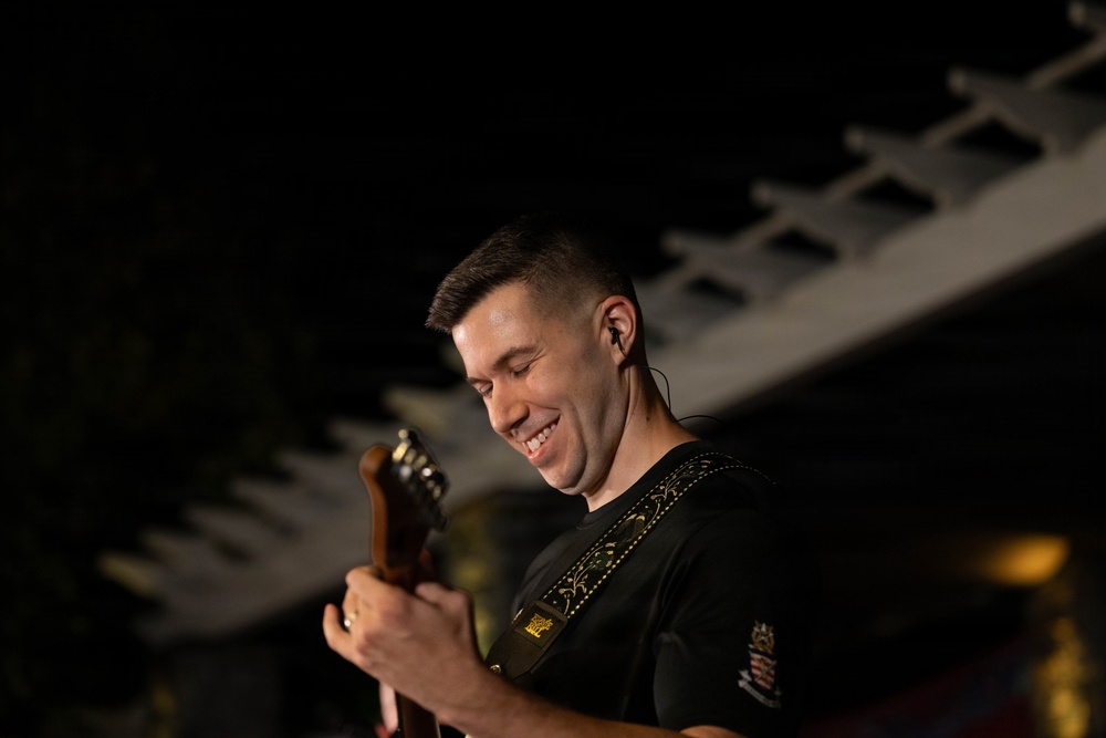 Downrange performs at Rock the Block