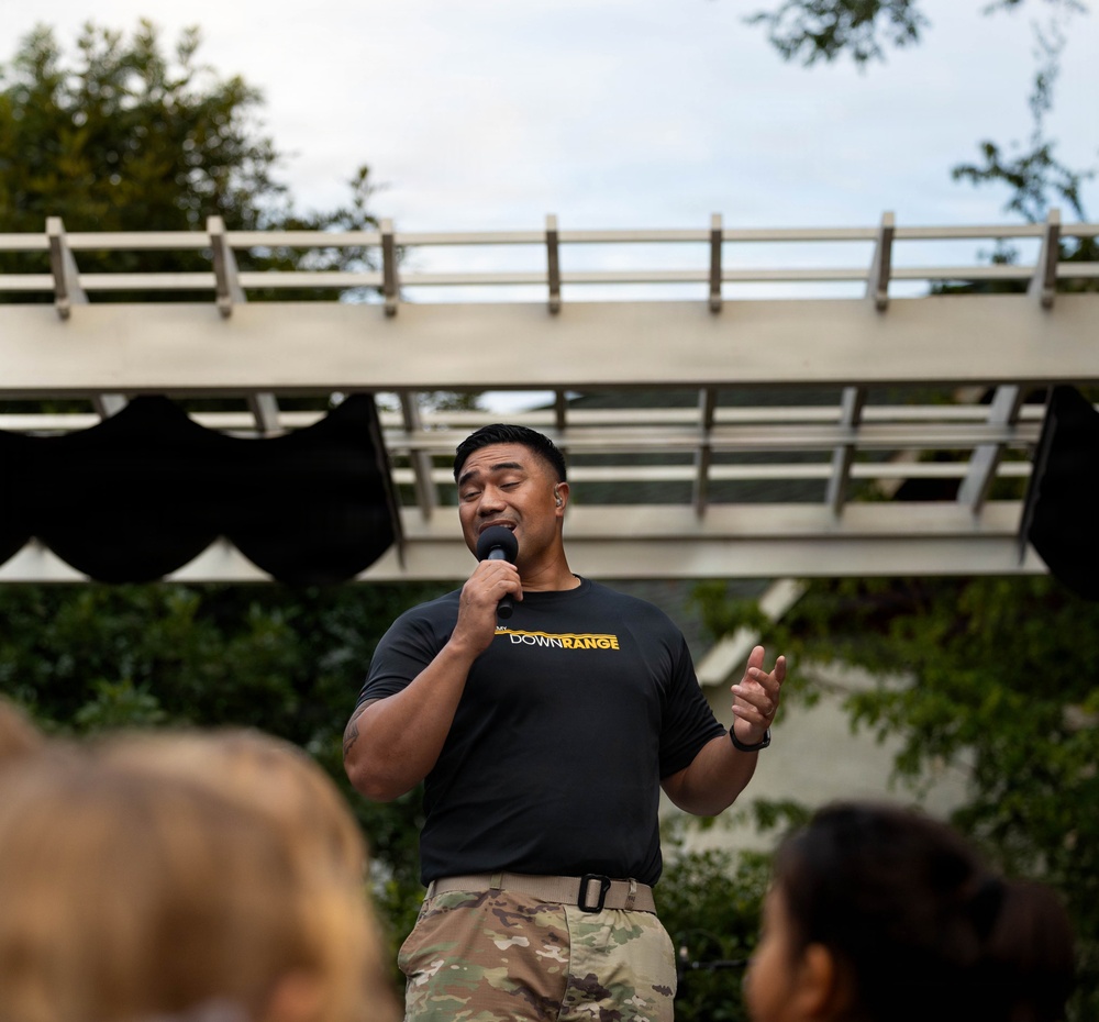 Downrange performs at Rock the Block