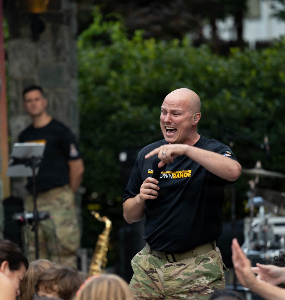 Downrange performs at Rock the Block