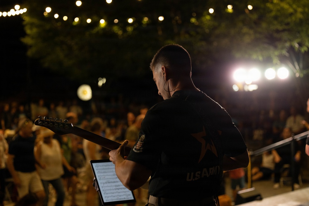 Downrange performs at Rock the Block