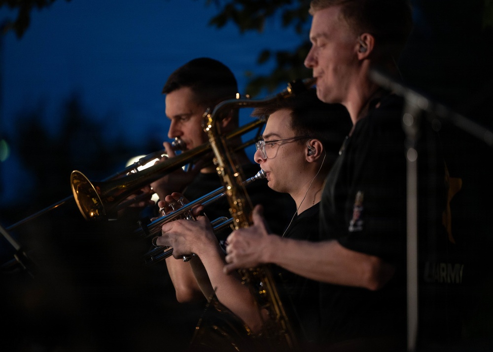 Downrange performs at Rock the Block