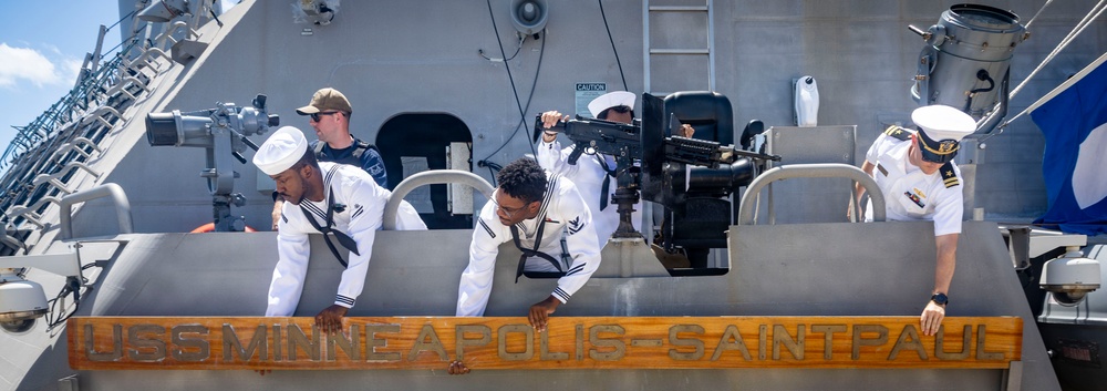 USS Minneapolis-Saint Paul (LCS 21) Departs from Naval Station Mayport for Scheduled Deployment