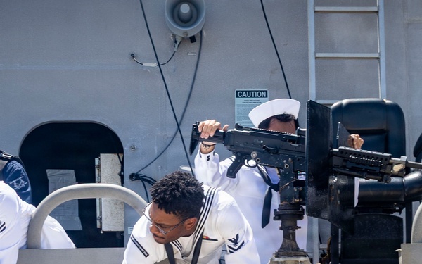 USS Minneapolis-Saint Paul (LCS 21) Departs from Naval Station Mayport for Scheduled Deployment