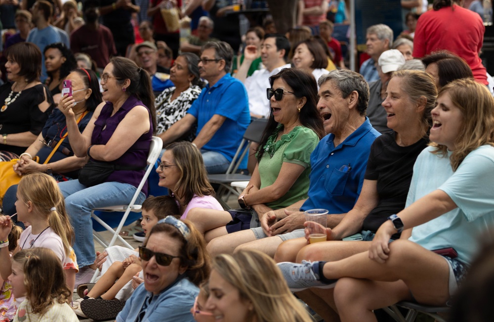 Downrange performs at Rock the Block