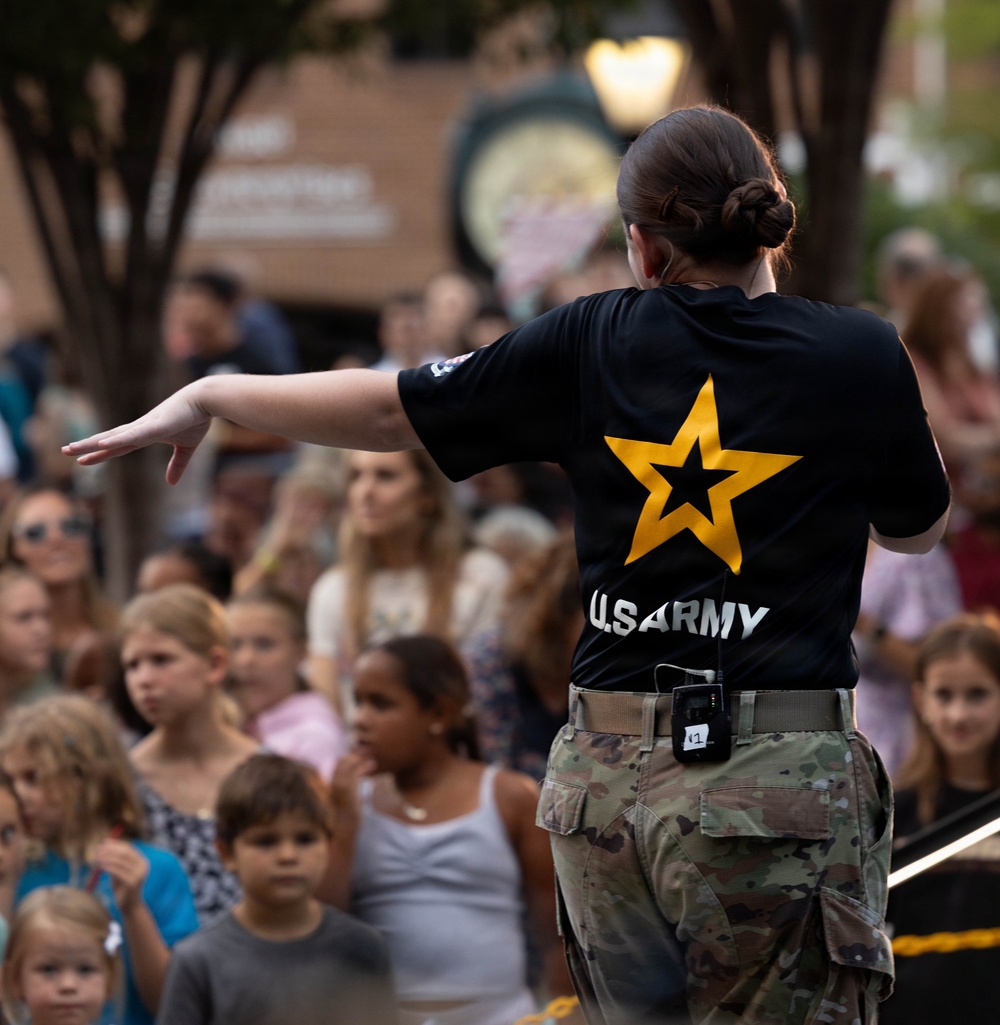 Downrange performs at Rock the Block