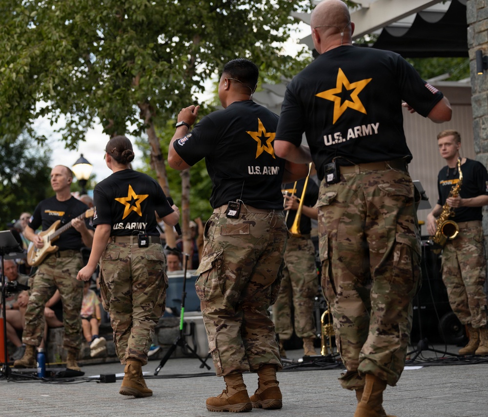 Downrange performs at Rock the Block