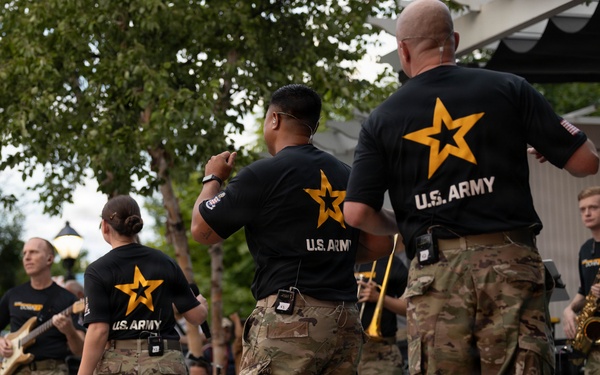 Downrange performs at Rock the Block