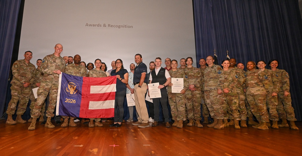 SBD 1 commander holds first all-call