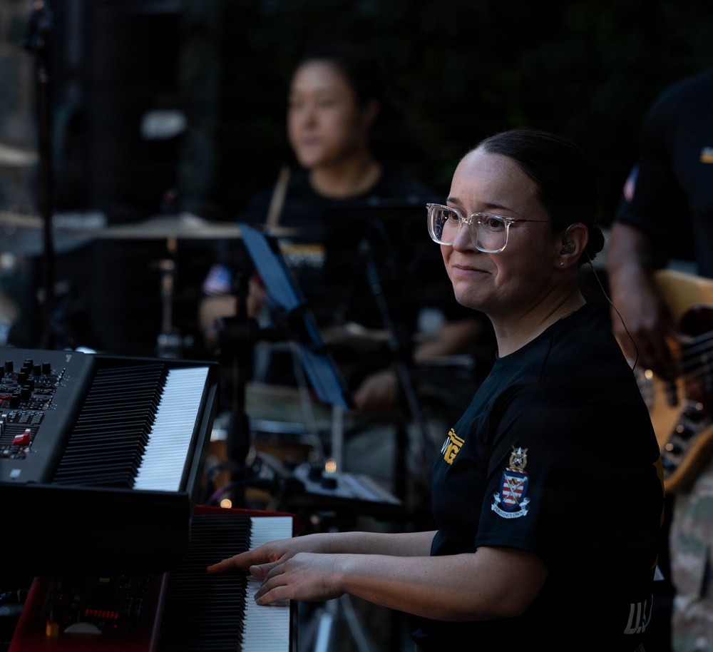 Downrange performs at Rock the Block