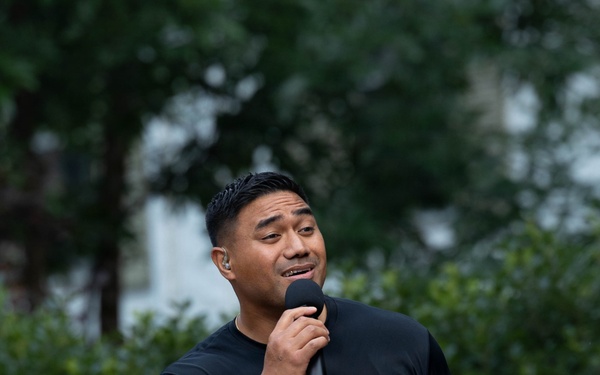 Downrange performs at Rock the Block