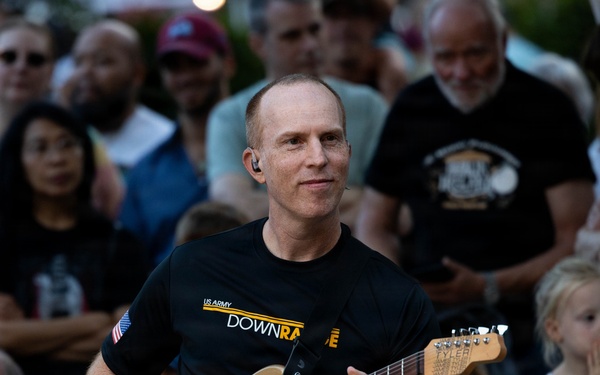 Downrange performs at Rock the Block