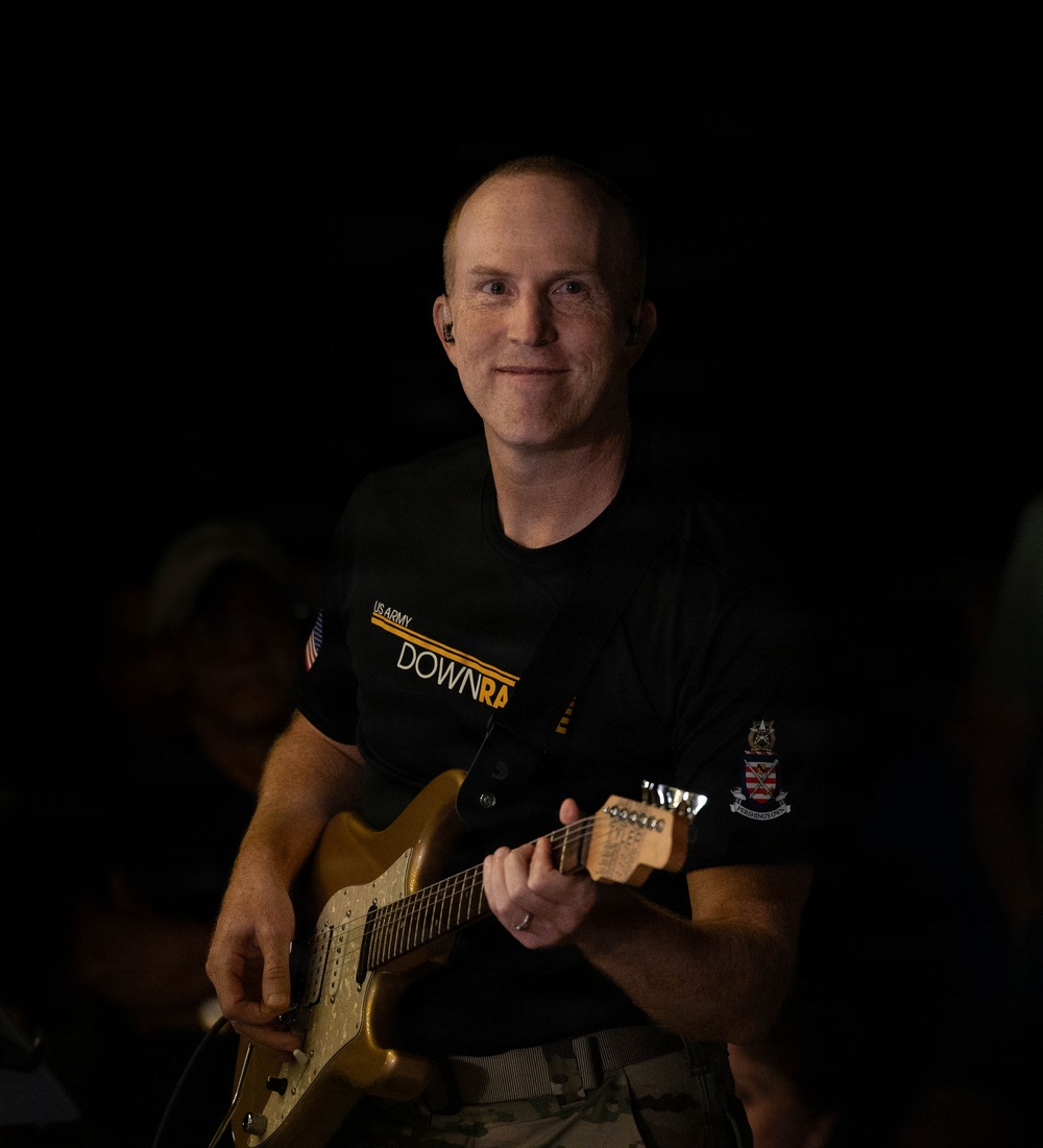 Downrange performs at Rock the Block