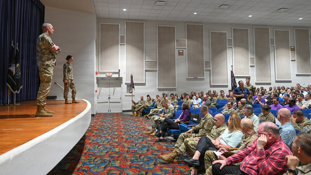 SBD 1 commander holds first all-call