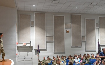 SBD 1 commander holds first all-call
