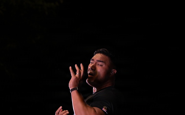 Downrange performs at Rock the Block