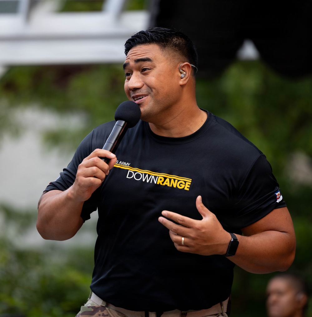 Downrange performs at Rock the Block
