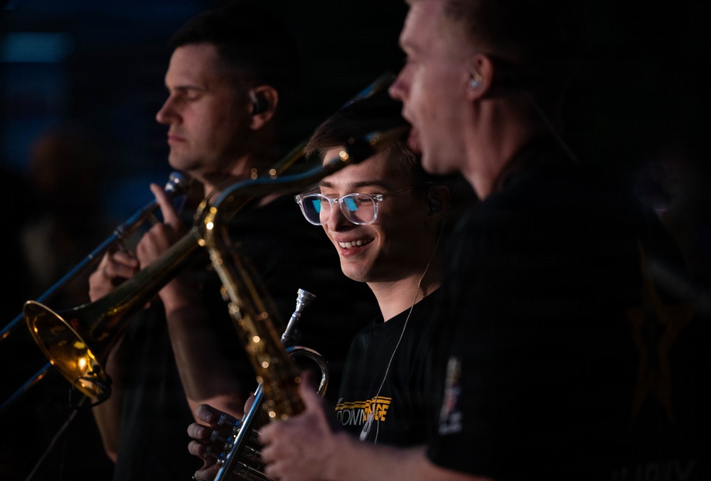 Downrange performs at Rock the Block