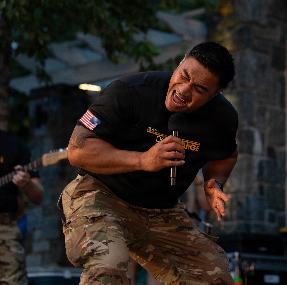 Downrange performs at Rock the Block