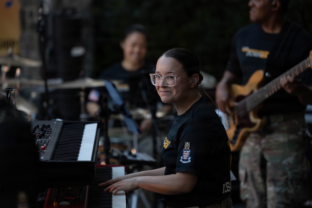 Downrange performs at Rock the Block