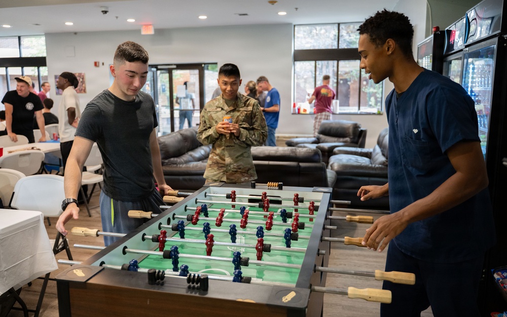 First Sergeants host monthly dorm dinner at JBA