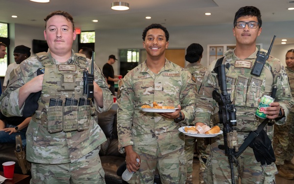 First Sergeants host monthly dorm dinner at JBA
