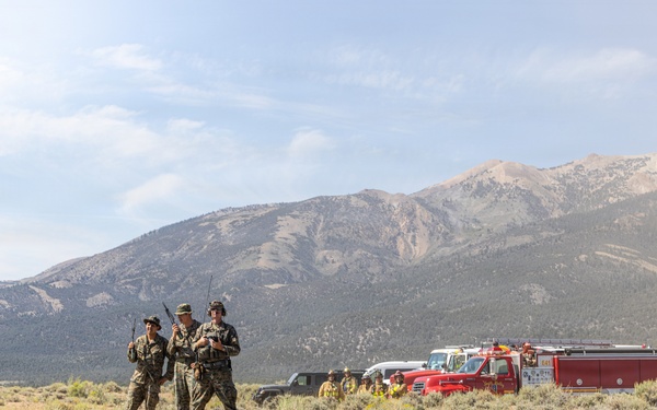 C-130H lands on Sweetwater Airstrip