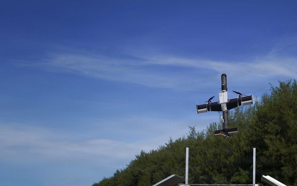 Cinder UAS launches during Valiant Shield 2026