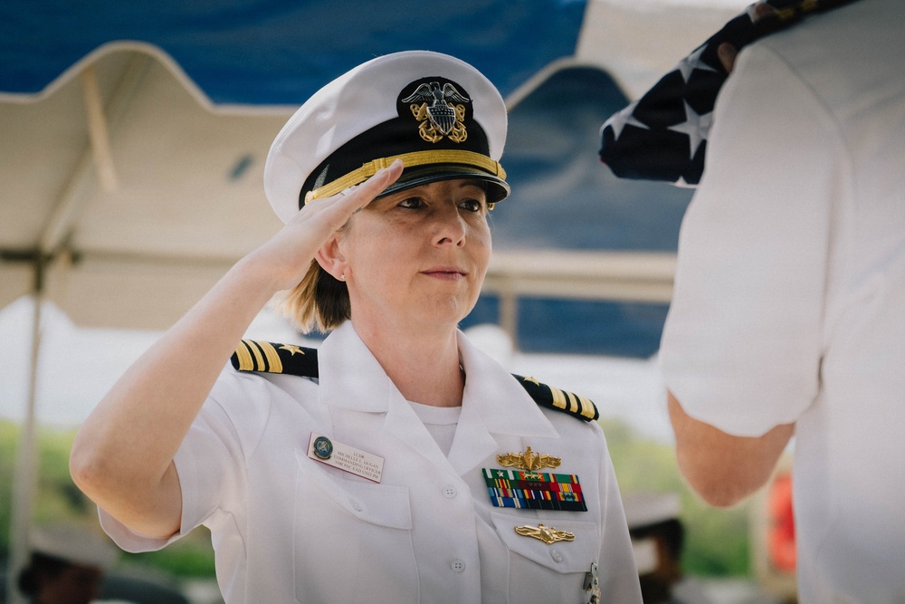 Navy Munitions Command Pacific East Asia Division Unit Pearl Harbor Holds Change of Command and Retirement Ceremony at West Loch Joint Base Pearl Harbor-Hickam