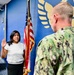 Navy Nurse Commissions Two New Nurses in One Day