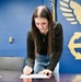 Navy Nurse Commissions Two New Nurses in One Day