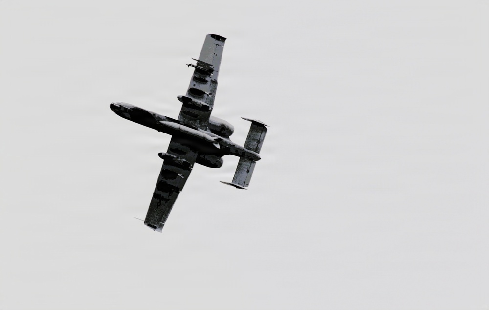 A-10s return to Fort McCoy for specialized bombing, low-level training
