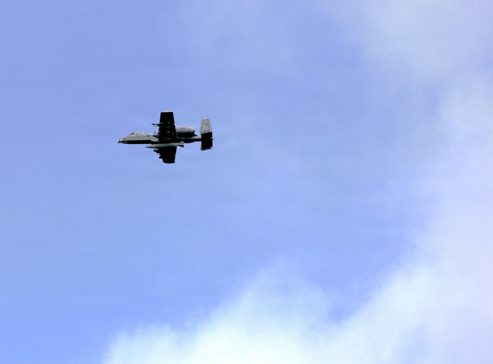 A-10s return to Fort McCoy for specialized bombing, low-level training