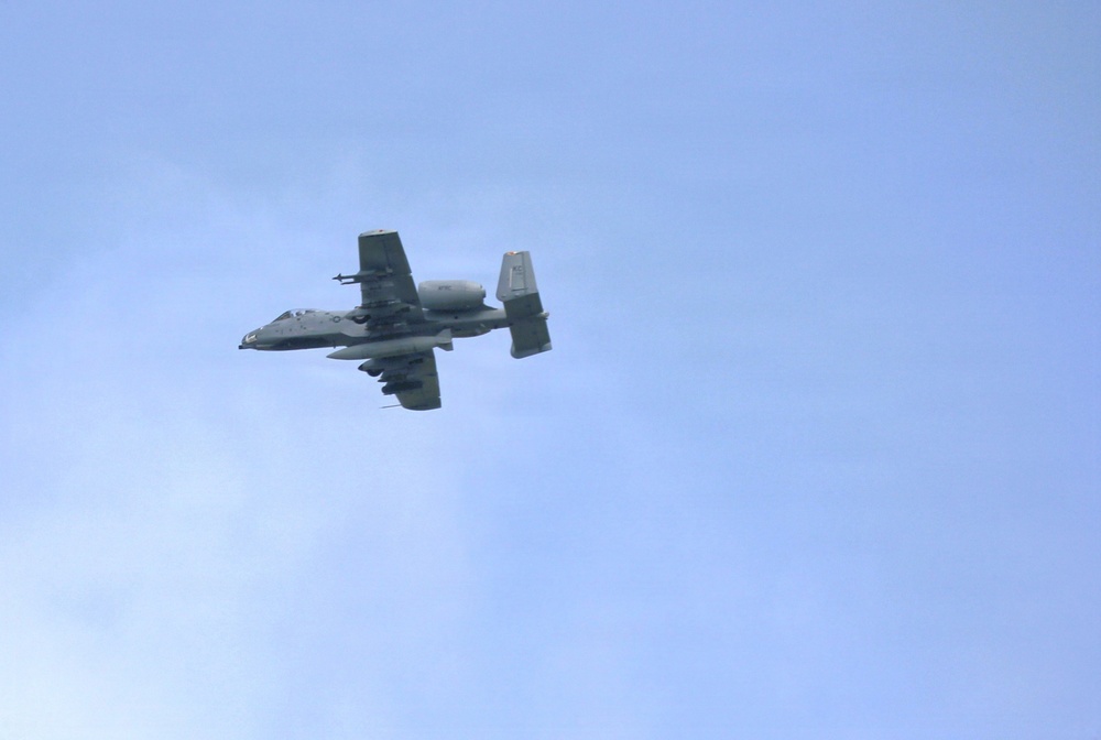 A-10s return to Fort McCoy for specialized bombing, low-level training